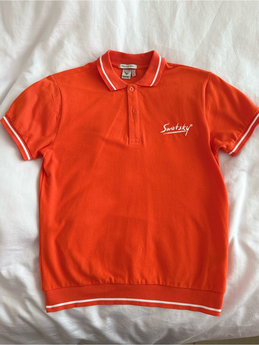 Orange Kids' Polo Shirt